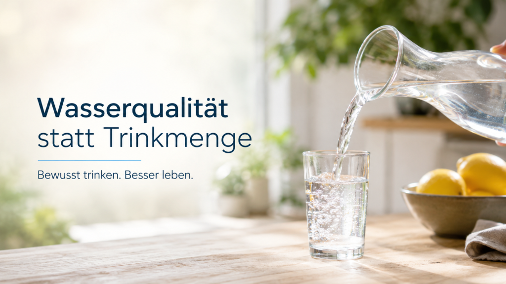 Was Wasserqualität im Alltag bedeuten kann