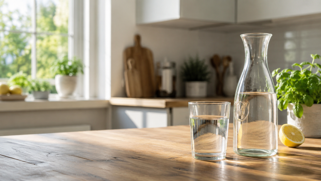 Basisches Wasser in Küche und Alltag