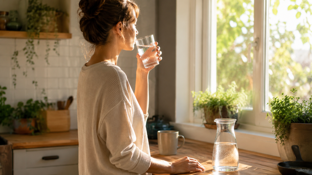 Ein Glas Wasser als einfachster Einstieg Ein Glas Wasser als einfachster Einstieg